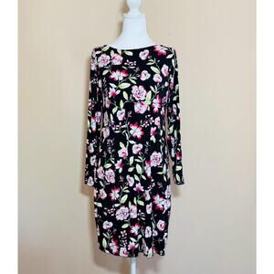 J.Jill dress, vintage J.Jill, floral dress, spring dress, whimsical dress,